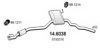 FORD 5027009 Middle Silencer